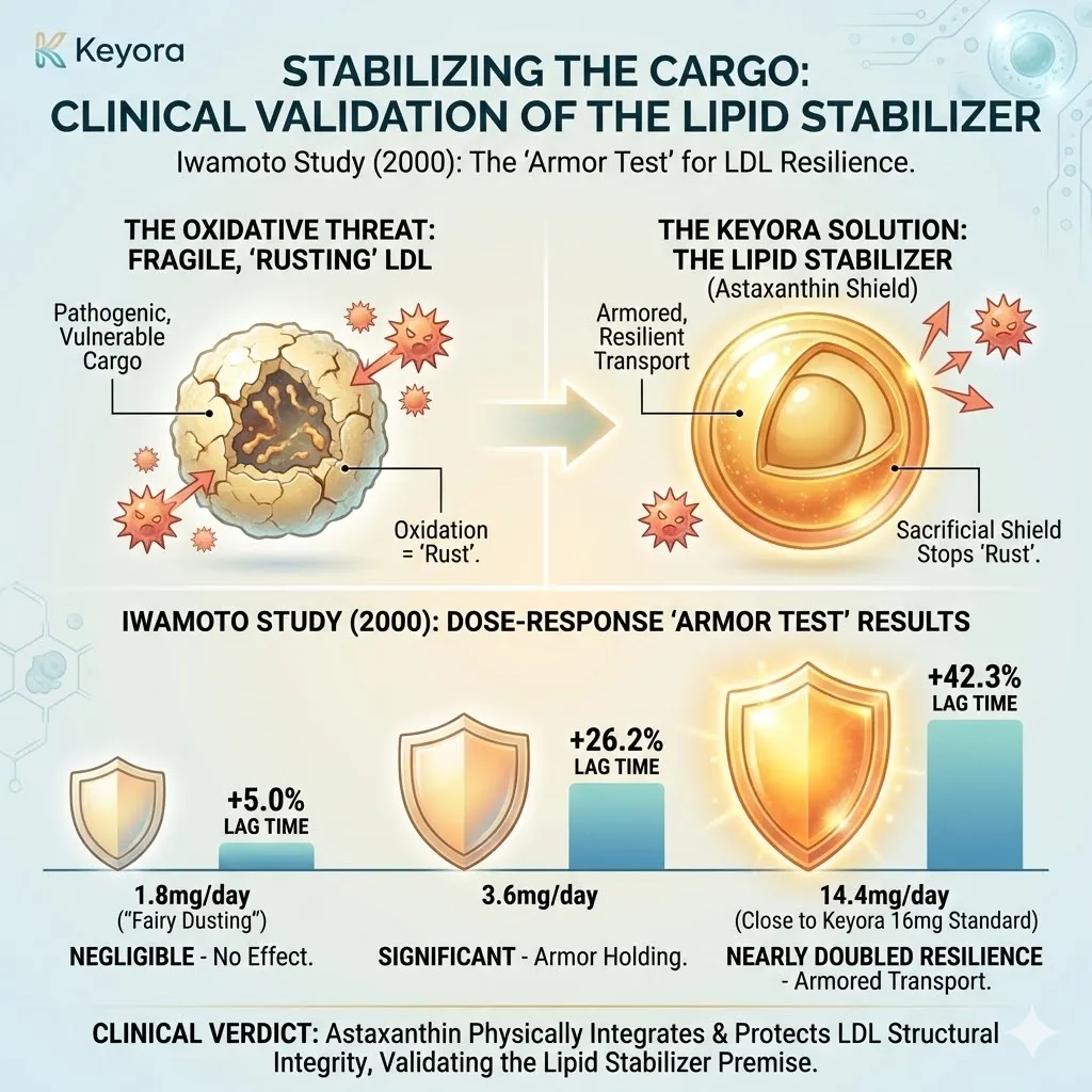 Oxidation lag time escalation validates systemic regulator armor and lipid stabilizer efficacy to secure cargo integrity and total vascular sovereignty. Oxidation lag time escalation validates systemic regulator armor and lipid stabilizer efficacy to secure cargo integrity and total vascular sovereignty.