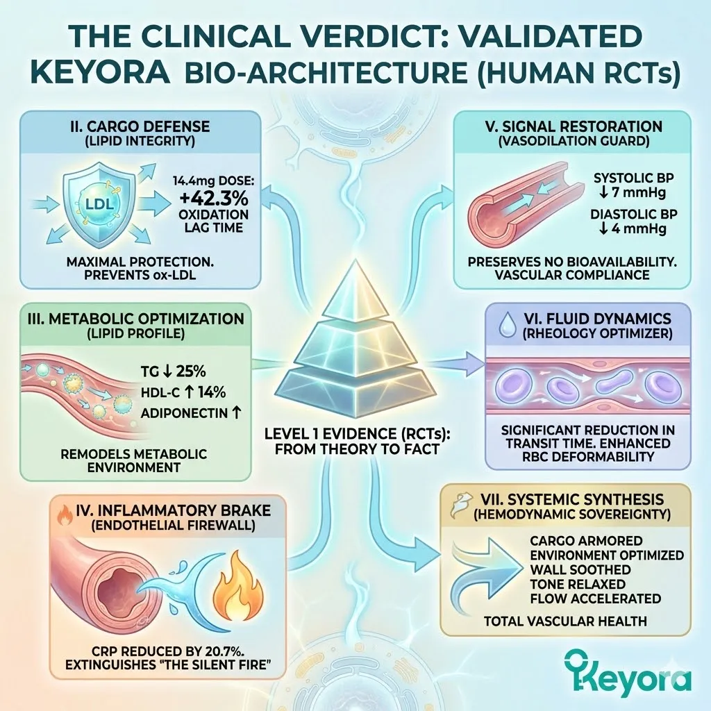 Integrated clinical verdict synthesis validates multi-vector systemic regulator performance via human RCT data to secure total hemodynamic sovereignty. Integrated clinical verdict synthesis validates multi-vector systemic regulator performance via human RCT data to secure total hemodynamic sovereignty.