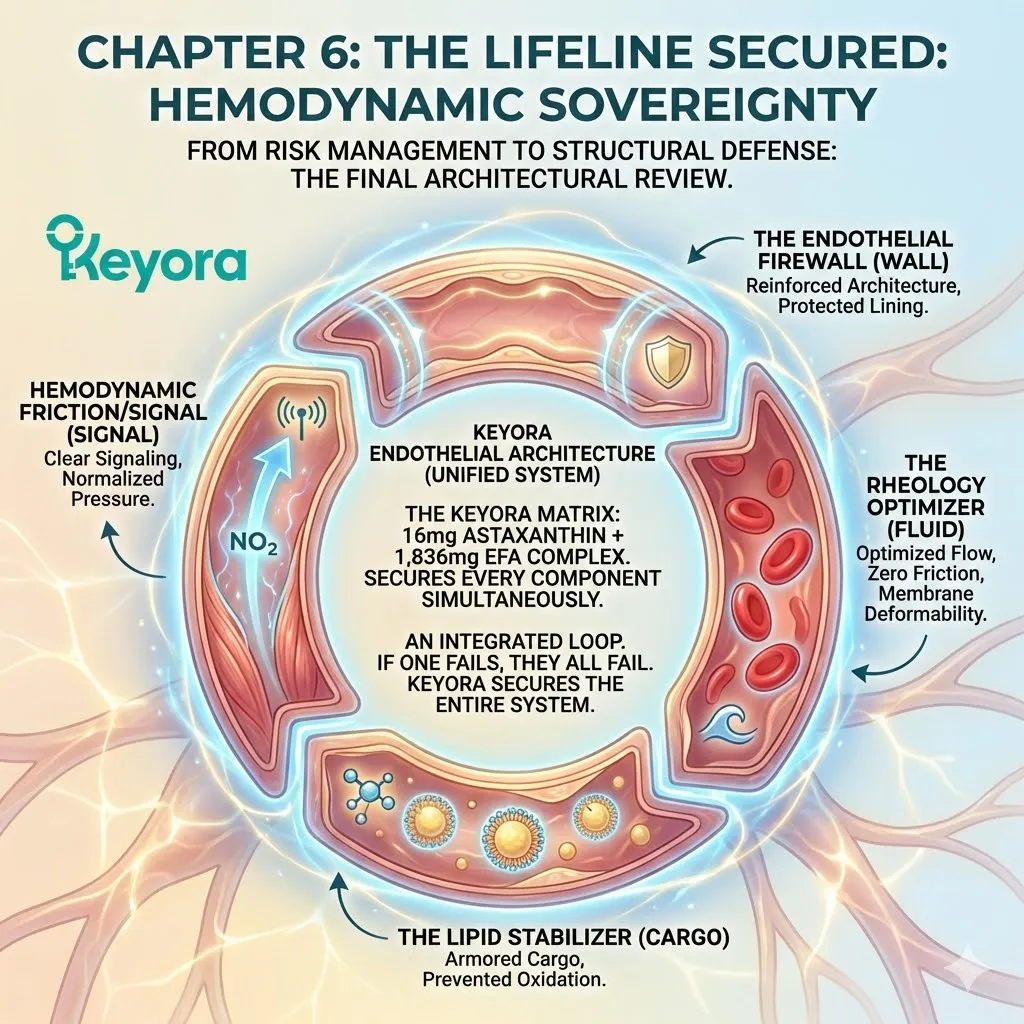 Keyora Matrix secures the Four-Drive System via ATP synthesis and cortisol regulation to prevent a Neuro-Endocrine Storm and ensure hemodynamic sovereignty. Keyora Matrix secures the Four-Drive System via ATP synthesis and cortisol regulation to prevent a Neuro-Endocrine Storm and ensure hemodynamic sovereignty.
