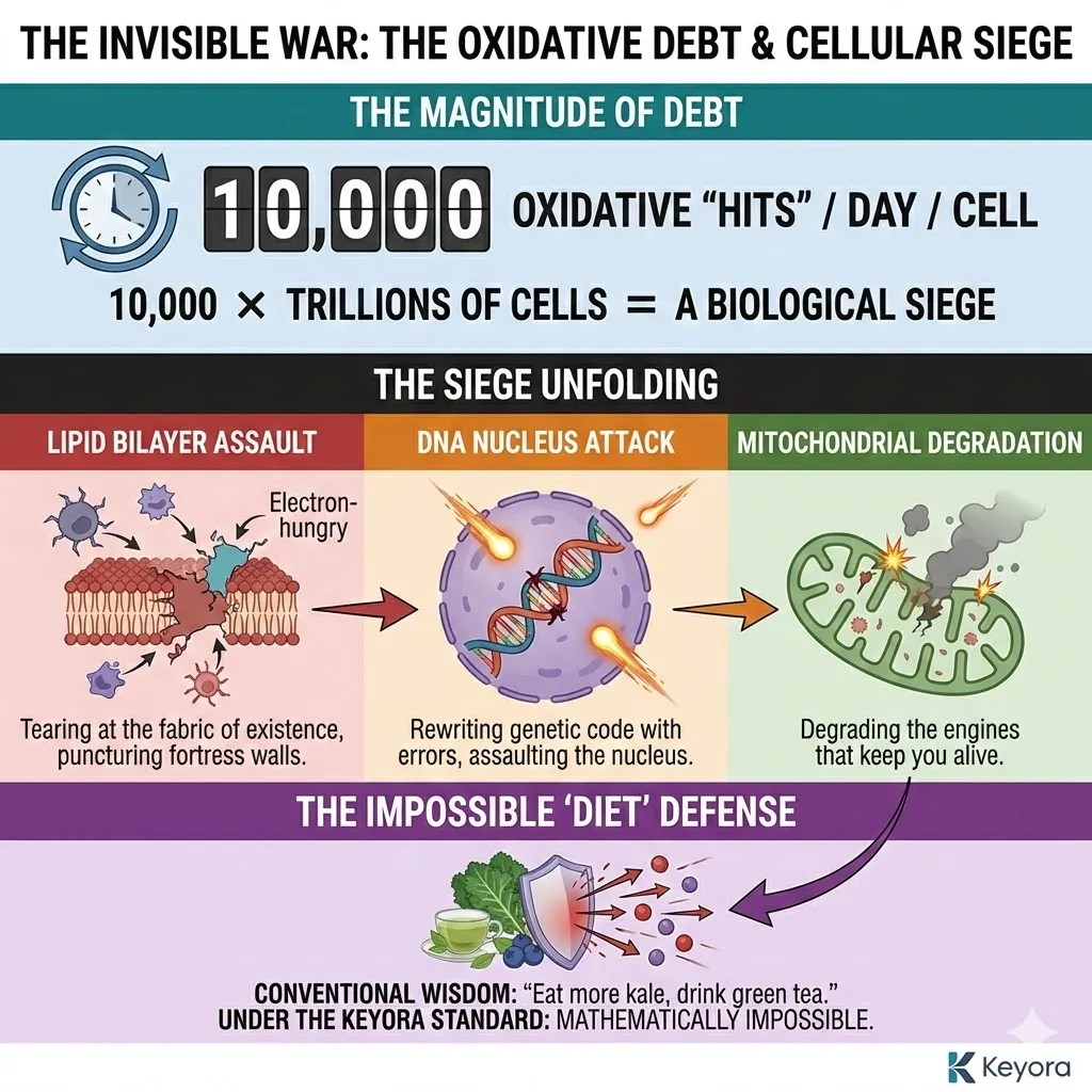 Oxidative debt management counteracts ten thousand daily cellular hits to protect the four-drive system and secure neurological sovereignty. Oxidative debt management counteracts ten thousand daily cellular hits to protect the four-drive system and secure neurological sovereignty.