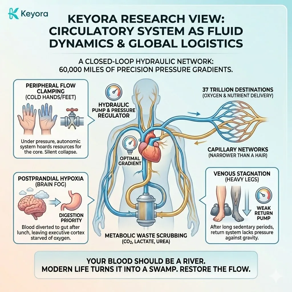 Endothelial sovereignty utilizes hemodynamic optimization to regulate the four-drive system and secure neurological sovereignty against hydraulic stagnation. Endothelial sovereignty utilizes hemodynamic optimization to regulate the four-drive system and secure neurological sovereignty against hydraulic stagnation.