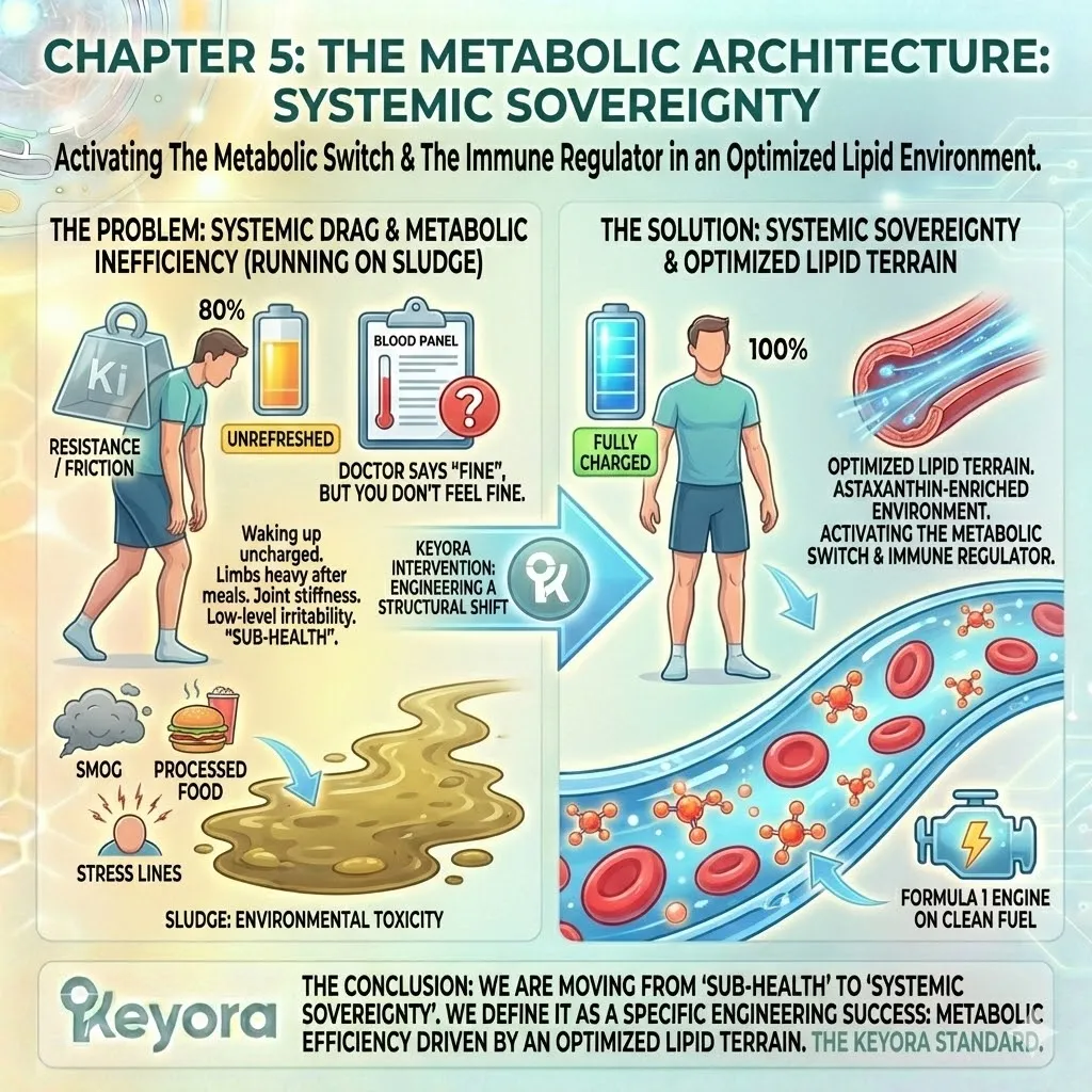 The Strategic Synthesizer identifies Systemic Drag as a failure of the Metabolic Architecture, where Environmental Toxicity induces friction in the Four-Drive System. The Strategic Synthesizer identifies Systemic Drag as a failure of the Metabolic Architecture, where Environmental Toxicity induces friction in the Four-Drive System.
