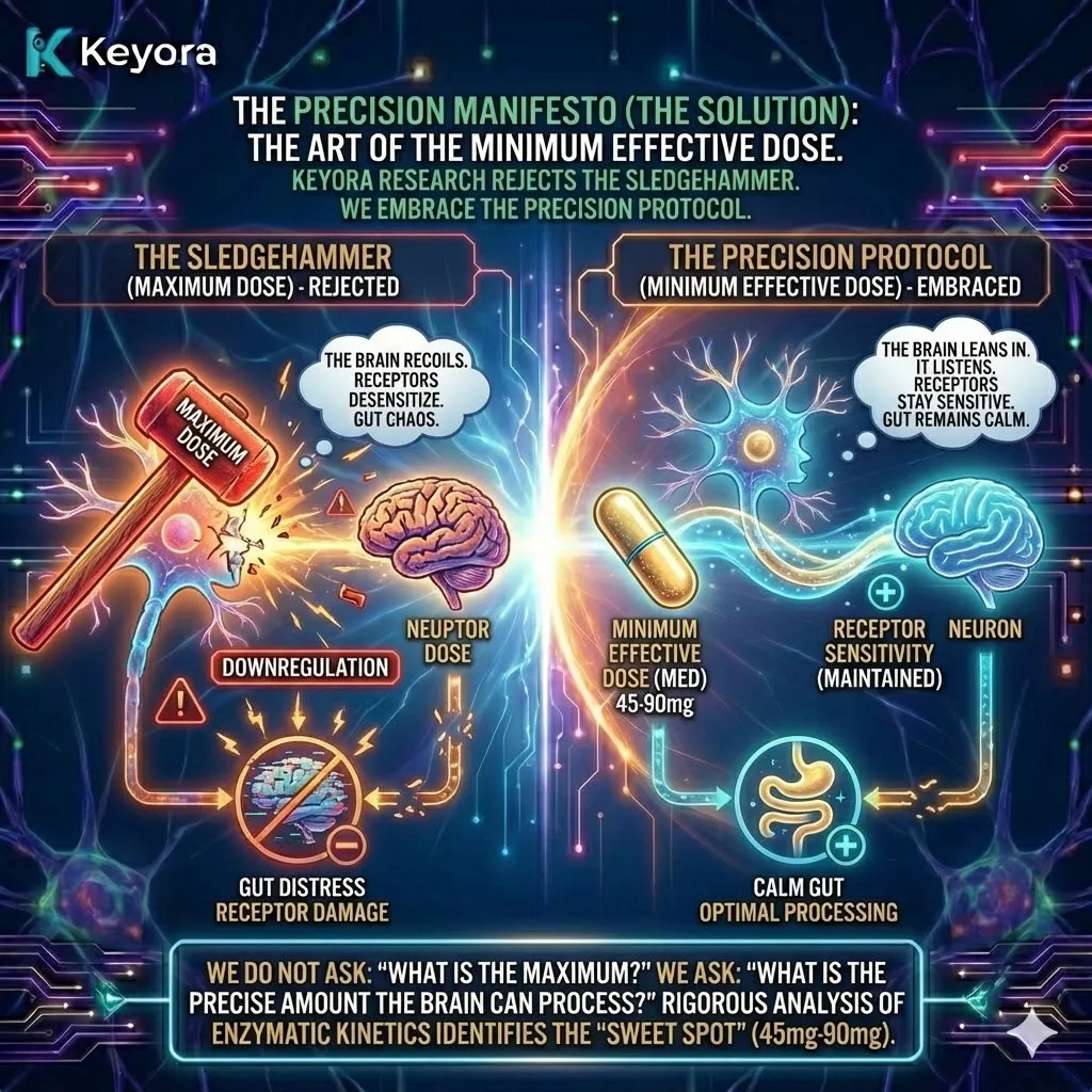 Precision Protocol leverages AADC enzymatic kinetics to maintain Neurological Sovereignty, preventing the Neuro-Endocrine Storm through Minimum Effective Dose. Precision Protocol leverages AADC enzymatic kinetics to maintain Neurological Sovereignty, preventing the Neuro-Endocrine Storm through Minimum Effective Dose.