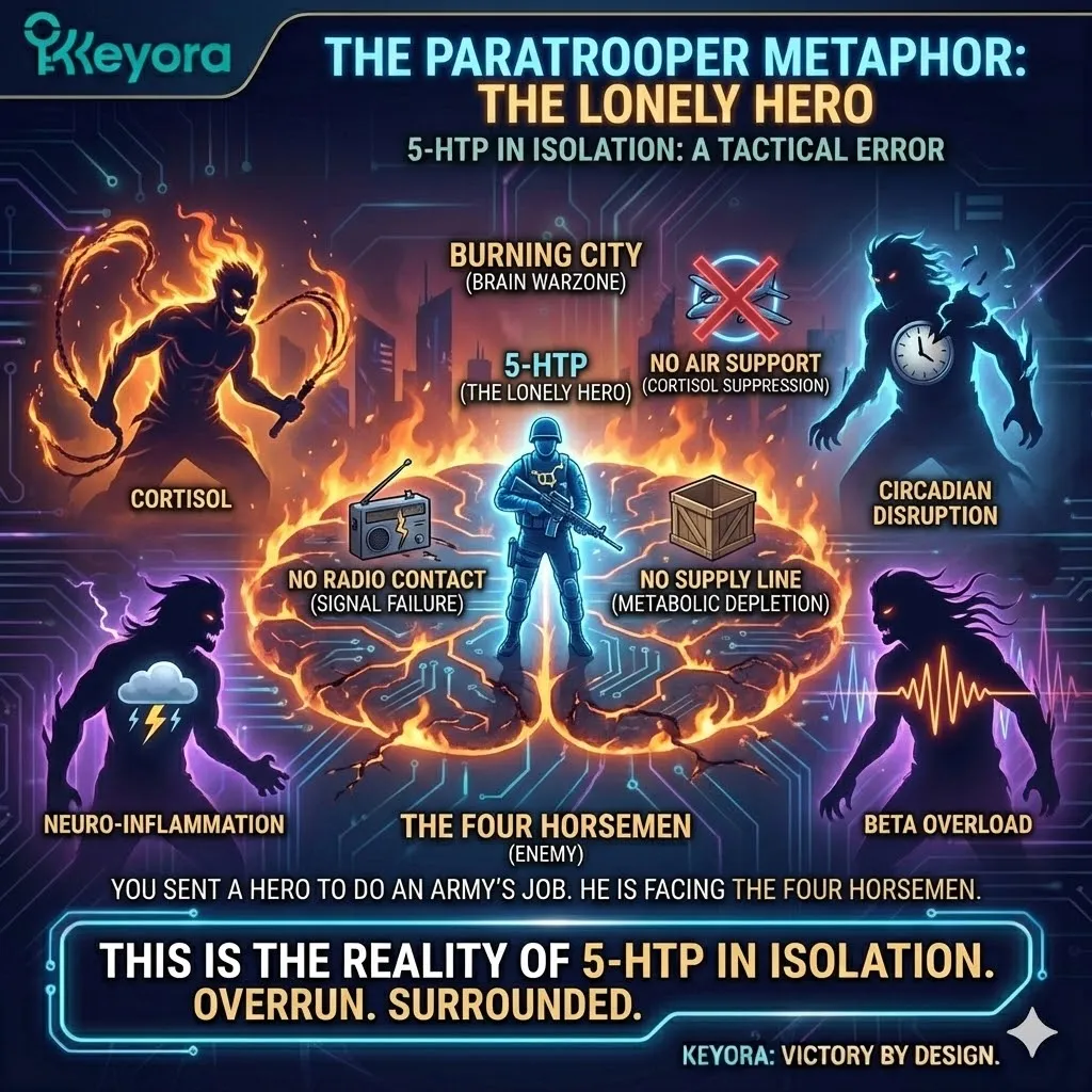 Targeted paratrooper deployment fails without systemic regulation as cortisol interference disrupts the four-drive system and stalls metabolic conversion. Targeted paratrooper deployment fails without systemic regulation as cortisol interference disrupts the four-drive system and stalls metabolic conversion.