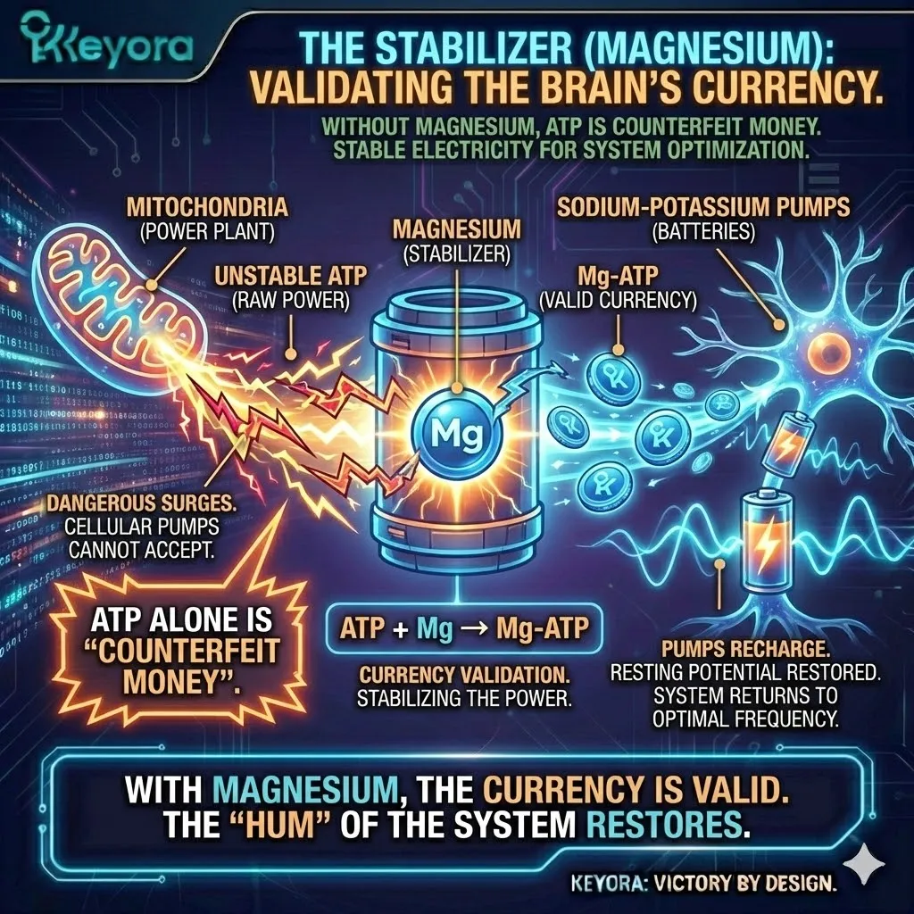 Neutralize metabolic insolvency by stabilizing ATP synthesis through magnesium binding to restore sodium-potassium pump function and neurological sovereignty. Neutralize metabolic insolvency by stabilizing ATP synthesis through magnesium binding to restore sodium-potassium pump function and neurological sovereignty.