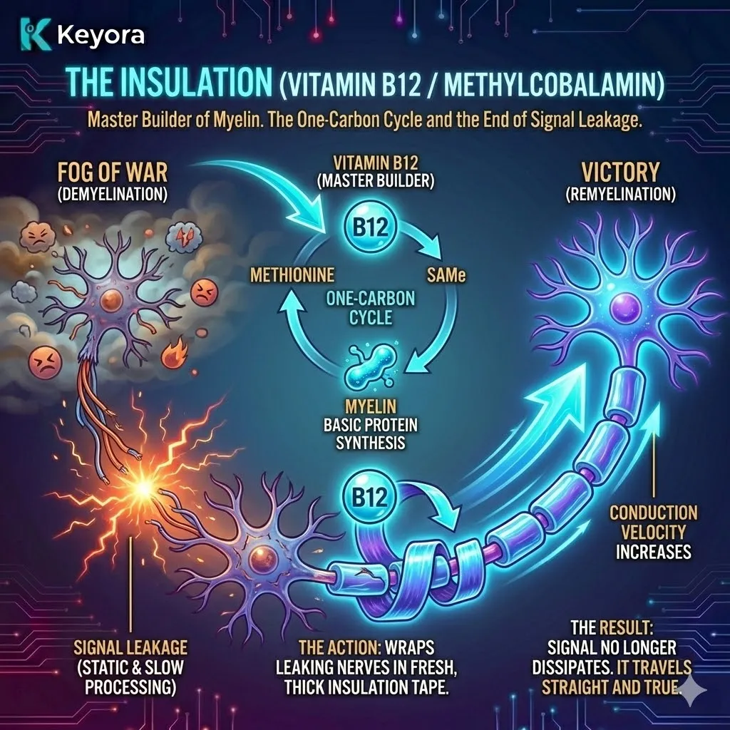 Neutralize signal leakage and cognitive static by initiating the one-carbon cycle with Vitamin B12 to synthesize myelin basic protein and restore architectural sovereignty. Neutralize signal leakage and cognitive static by initiating the one-carbon cycle with Vitamin B12 to synthesize myelin basic protein and restore architectural sovereignty.