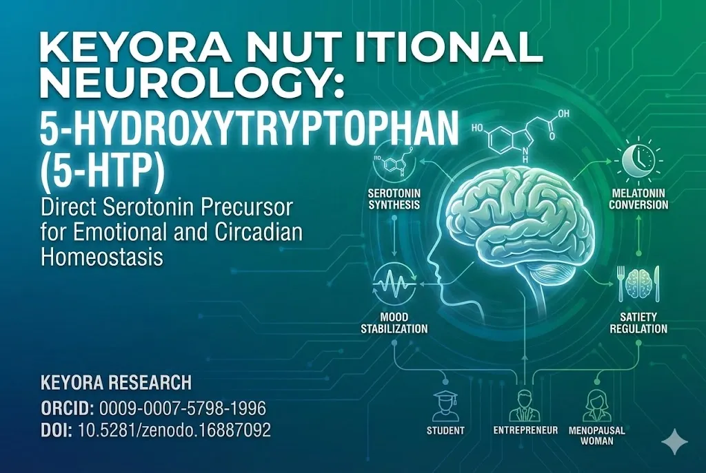 By Keyora Research Notes Series This article contributes to Keyora’s ongoing scientific documentation series, which systematically outlines the conceptual foundations, mechanistic pathways, and empirical evidence informing our research and development approach. ORCID: 0009–0007–5798–1996 DOI: 10.5281/zenodo.16887092 DOI: 10.5281/zenodo.16889527 DOI: 10.17605/OSF.IO/FZ62K By Keyora Research Notes Series This article contributes to Keyora’s ongoing scientific documentation series, which systematically outlines the conceptual foundations, mechanistic pathways, and empirical evidence informing our research and development approach. ORCID: 0009–0007–5798–1996 DOI: 10.5281/zenodo.16887092 DOI: 10.5281/zenodo.16889527 DOI: 10.17605/OSF.IO/FZ62K