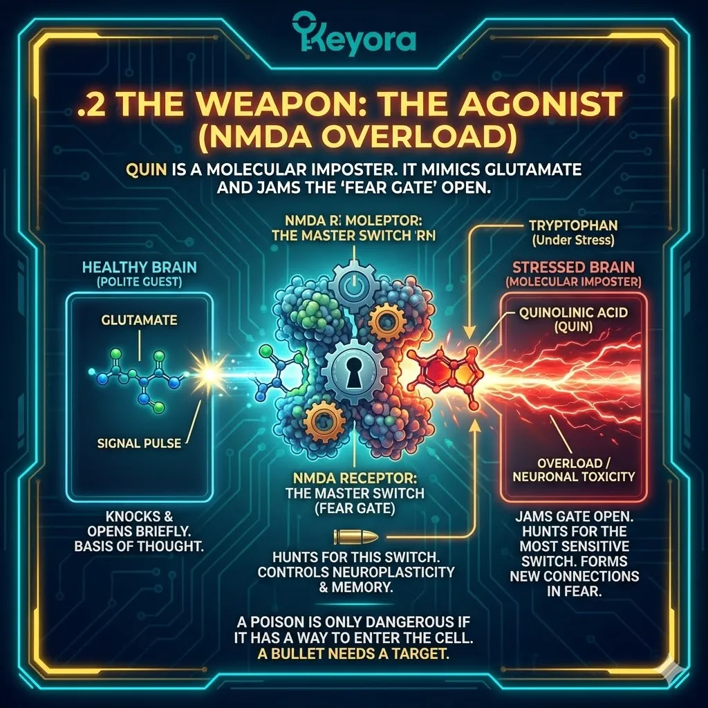 The NMDA receptor serves as the master switch for neuroplasticity and memory synthesis within the Four-Drive System’s architectural design. The NMDA receptor serves as the master switch for neuroplasticity and memory synthesis within the Four-Drive System’s architectural design.