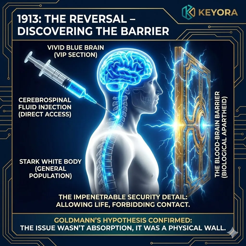 Blood-Brain Barrier blocking molecular infiltration to maintain the Four-Drive System and achieve Neurological Sovereignty. Blood-Brain Barrier blocking molecular infiltration to maintain the Four-Drive System and achieve Neurological Sovereignty.