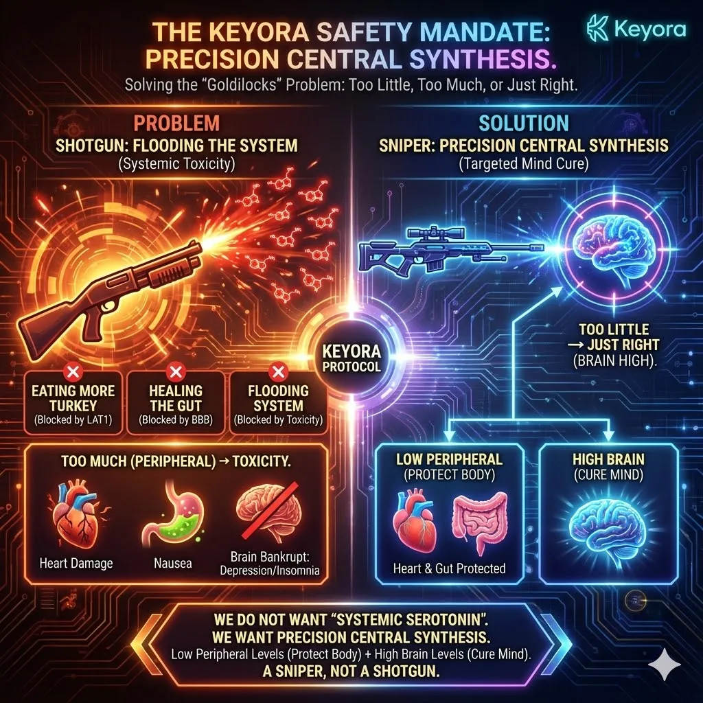 The Precision Central Synthesis mandate addresses the "Goldilocks" challenge, requiring a logistical sniper to bypass systemic toxicity while funding central Neurological Sovereignty. The Precision Central Synthesis mandate addresses the "Goldilocks" challenge, requiring a logistical sniper to bypass systemic toxicity while funding central Neurological Sovereignty.