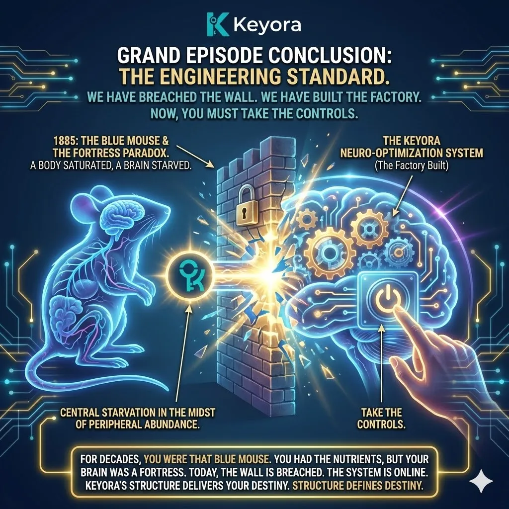 The Central Starvation architecture identifies the "Fortress Paradox"—where systemic nutrient abundance fails to reach the neuro-biological factory—as the primary barrier to human cognitive solvency. The Central Starvation architecture identifies the "Fortress Paradox"—where systemic nutrient abundance fails to reach the neuro-biological factory—as the primary barrier to human cognitive solvency.