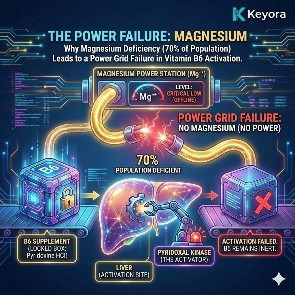 The Power Grid Failure—The Magnesium-dependent activation lock. The Power Grid Failure—The Magnesium-dependent activation lock.