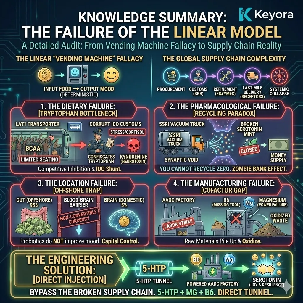 The Forensic Audit of Neuro-Economic Failure—A systemic map of the 5-point supply chain collapse. The Forensic Audit of Neuro-Economic Failure—A systemic map of the 5-point supply chain collapse.