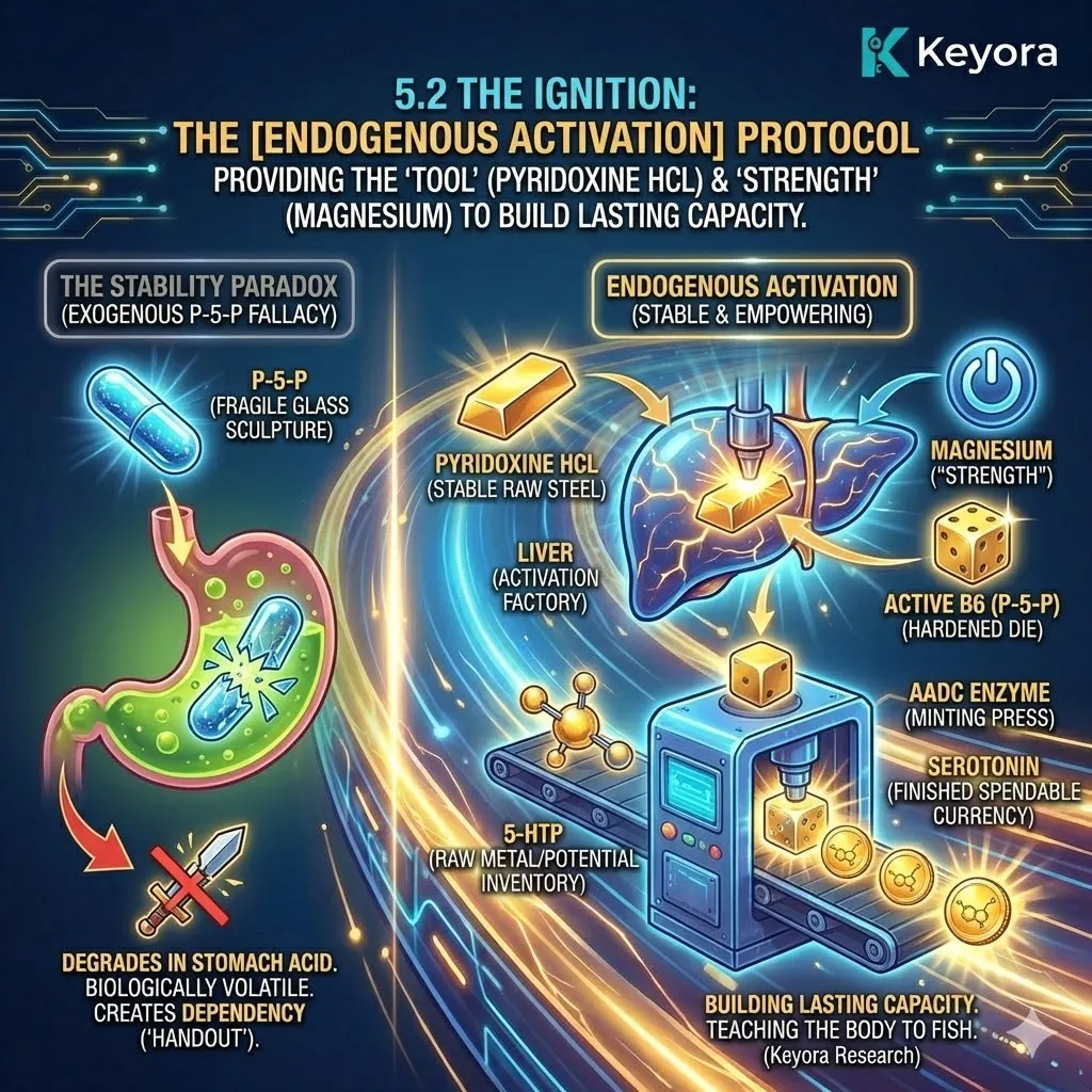 The Endogenous Activation Protocol—Stable logistics vs. fragile handouts. The Endogenous Activation Protocol—Stable logistics vs. fragile handouts.