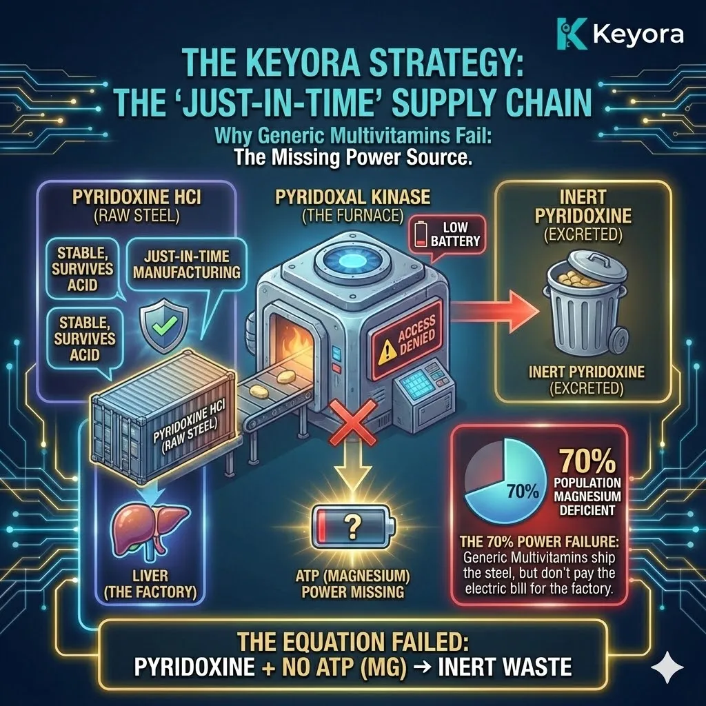 The Magnesium Furnace—Powering the internal forge. The Magnesium Furnace—Powering the internal forge.