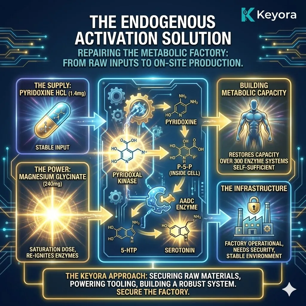 Metabolic Capacity—Restoring the internal power grid. Metabolic Capacity—Restoring the internal power grid.