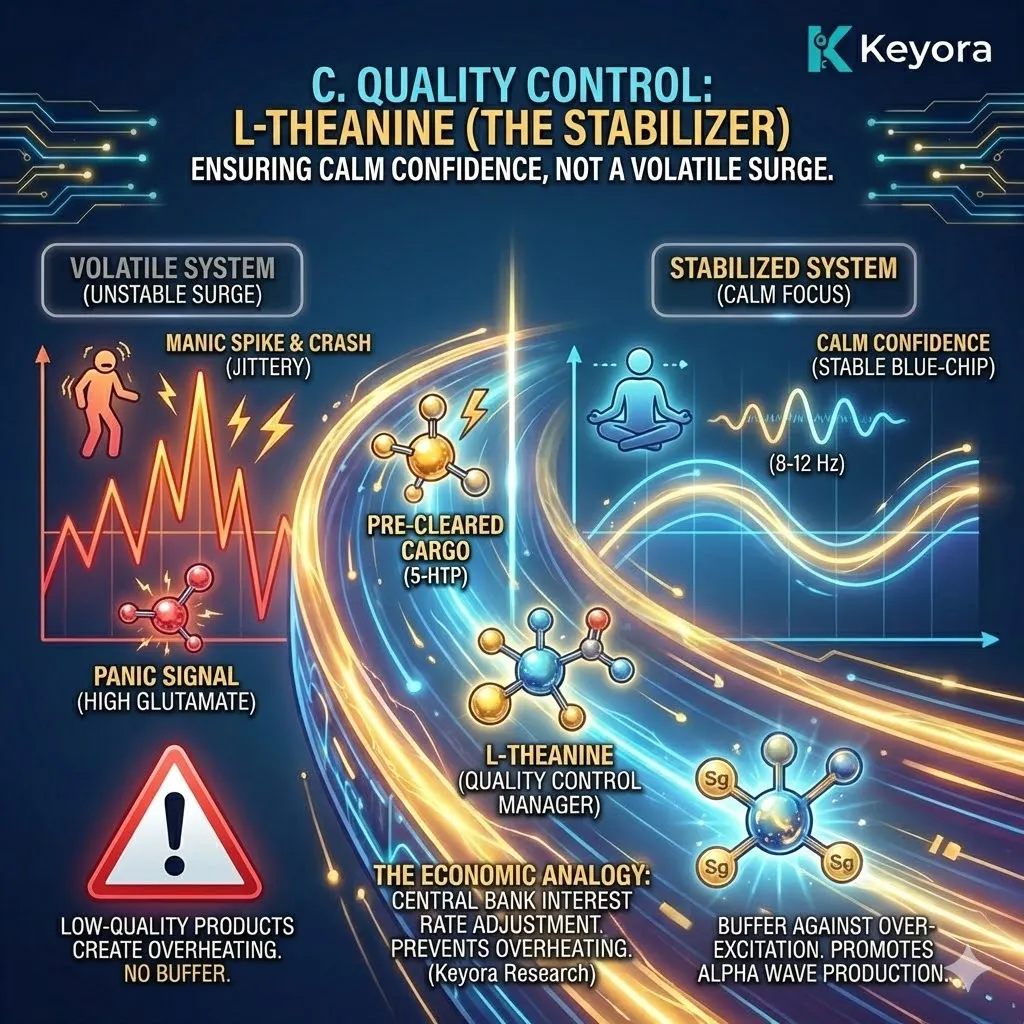 The Quality Control Manager—L-Theanine and the Stability Buffer. The Quality Control Manager—L-Theanine and the Stability Buffer.