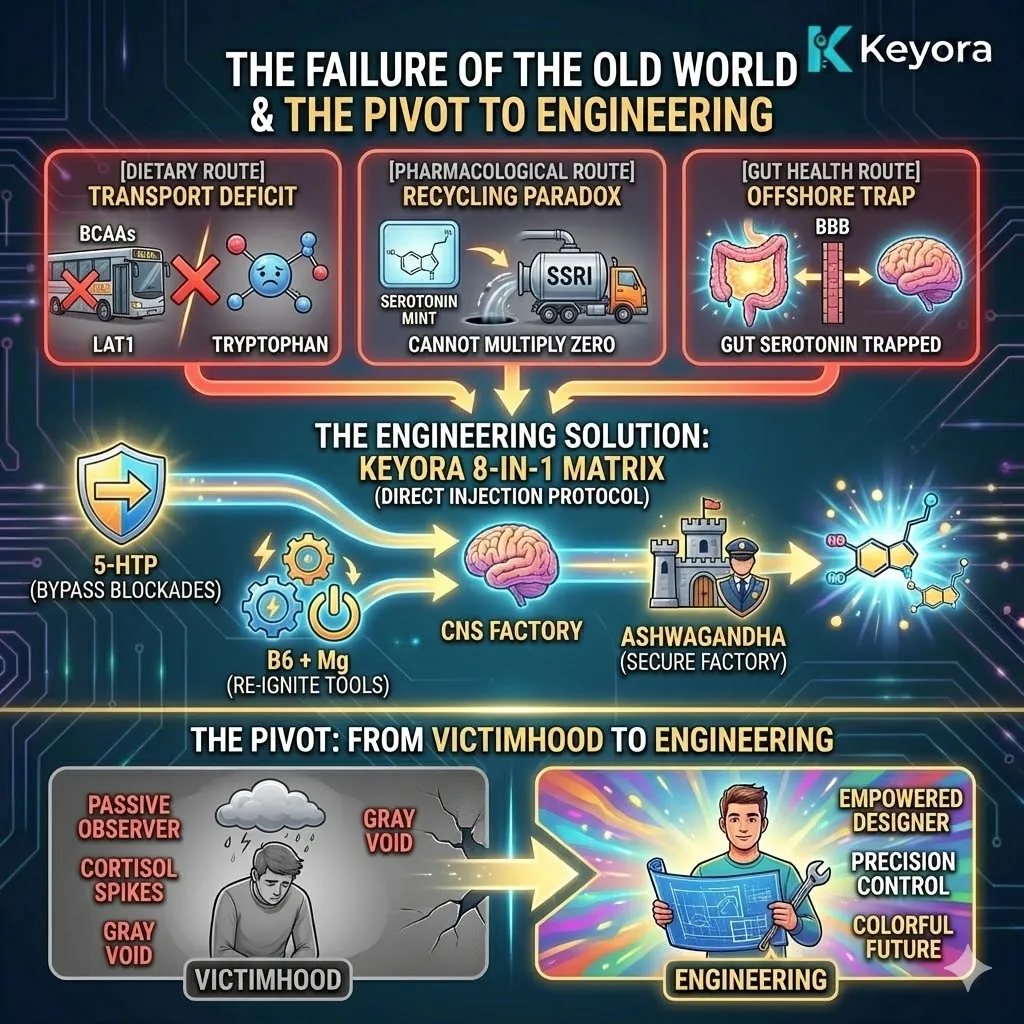 The Pivot—From biological victim to neural engineer. The Pivot—From biological victim to neural engineer.