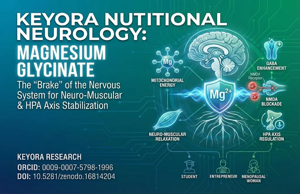 By Keyora Research Notes Series This article contributes to Keyora’s ongoing scientific documentation series, which systematically outlines the conceptual foundations, mechanistic pathways, and empirical evidence informing our research and development approach. ORCID: 0009–0007–5798–1996 DOI: 10.5281/zenodo.16814204 By Keyora Research Notes Series This article contributes to Keyora’s ongoing scientific documentation series, which systematically outlines the conceptual foundations, mechanistic pathways, and empirical evidence informing our research and development approach. ORCID: 0009–0007–5798–1996 DOI: 10.5281/zenodo.16814204