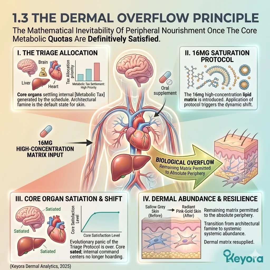 Biological Overflow triggers after the Triage Protocol is satisfied, driving ATP Synthesis and resource allocation to the skin for total sovereignty. Biological Overflow triggers after the Triage Protocol is satisfied, driving ATP Synthesis and resource allocation to the skin for total sovereignty.