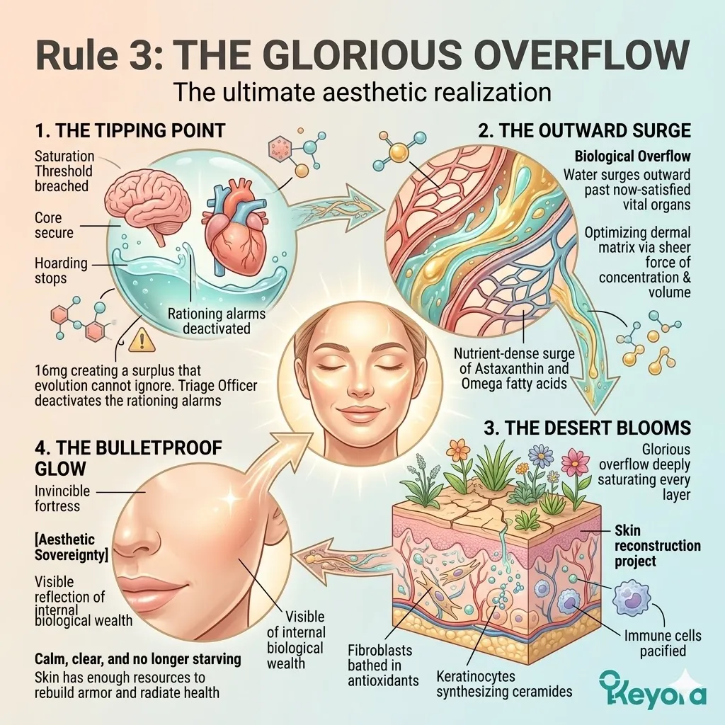 Biological Overflow triggers the Saturation Threshold where 16mg of high-density lipids drive ATP Synthesis to transform the parched skin into a luminous fortress. Biological Overflow triggers the Saturation Threshold where 16mg of high-density lipids drive ATP Synthesis to transform the parched skin into a luminous fortress.