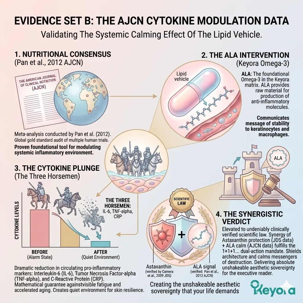 Systemic ALA intervention triggers a cytokine plunge in IL-6 and TNF-alpha to silence the Neuro-Endocrine Storm and ensure physiological calm. Systemic ALA intervention triggers a cytokine plunge in IL-6 and TNF-alpha to silence the Neuro-Endocrine Storm and ensure physiological calm.