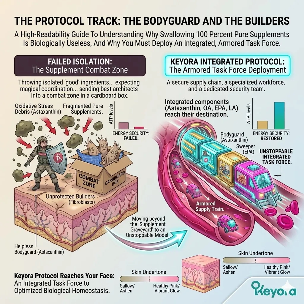 Integrated task force protocol replaces fragmented supplements with a secure supply chain and armored delivery to ensure biological homeostasis. Integrated task force protocol replaces fragmented supplements with a secure supply chain and armored delivery to ensure biological homeostasis.