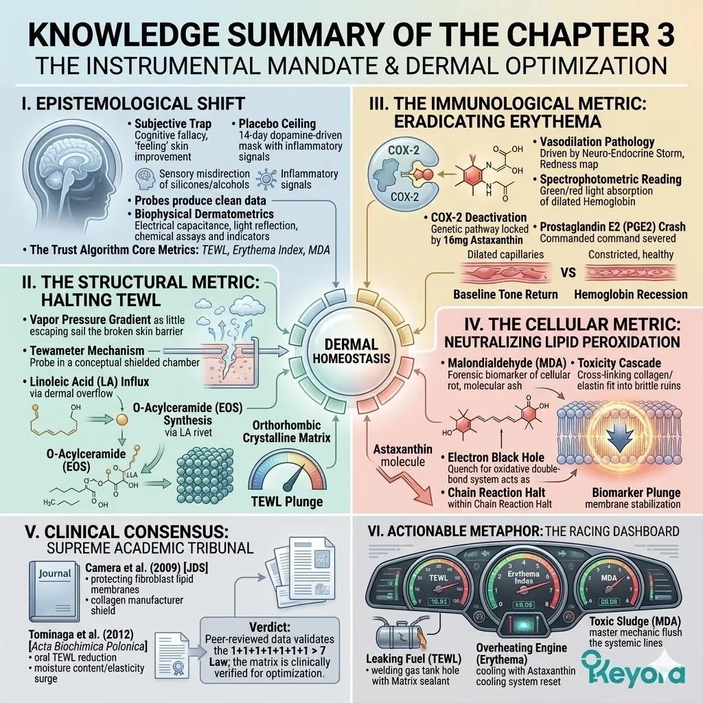 The Keyora Trust Algorithm integrates TEWL, Erythema Index, and MDA metrics to validate the 16mg saturation protocol and achieve absolute aesthetic sovereignty. The Keyora Trust Algorithm integrates TEWL, Erythema Index, and MDA metrics to validate the 16mg saturation protocol and achieve absolute aesthetic sovereignty.