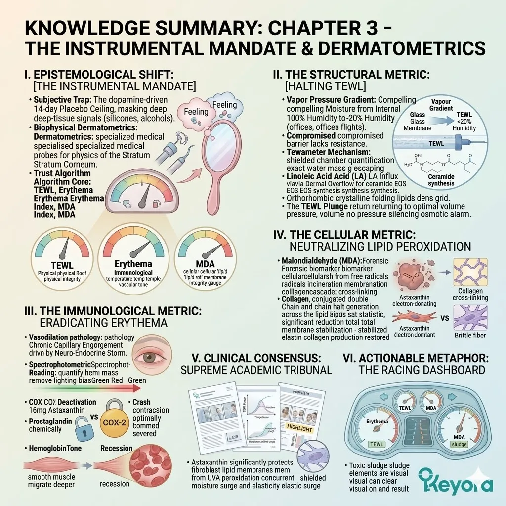 The Keyora Trust Algorithm integrates TEWL, Erythema Index, and MDA metrics to validate the 16mg saturation protocol and achieve absolute aesthetic sovereignty. The Keyora Trust Algorithm integrates TEWL, Erythema Index, and MDA metrics to validate the 16mg saturation protocol and achieve absolute aesthetic sovereignty.