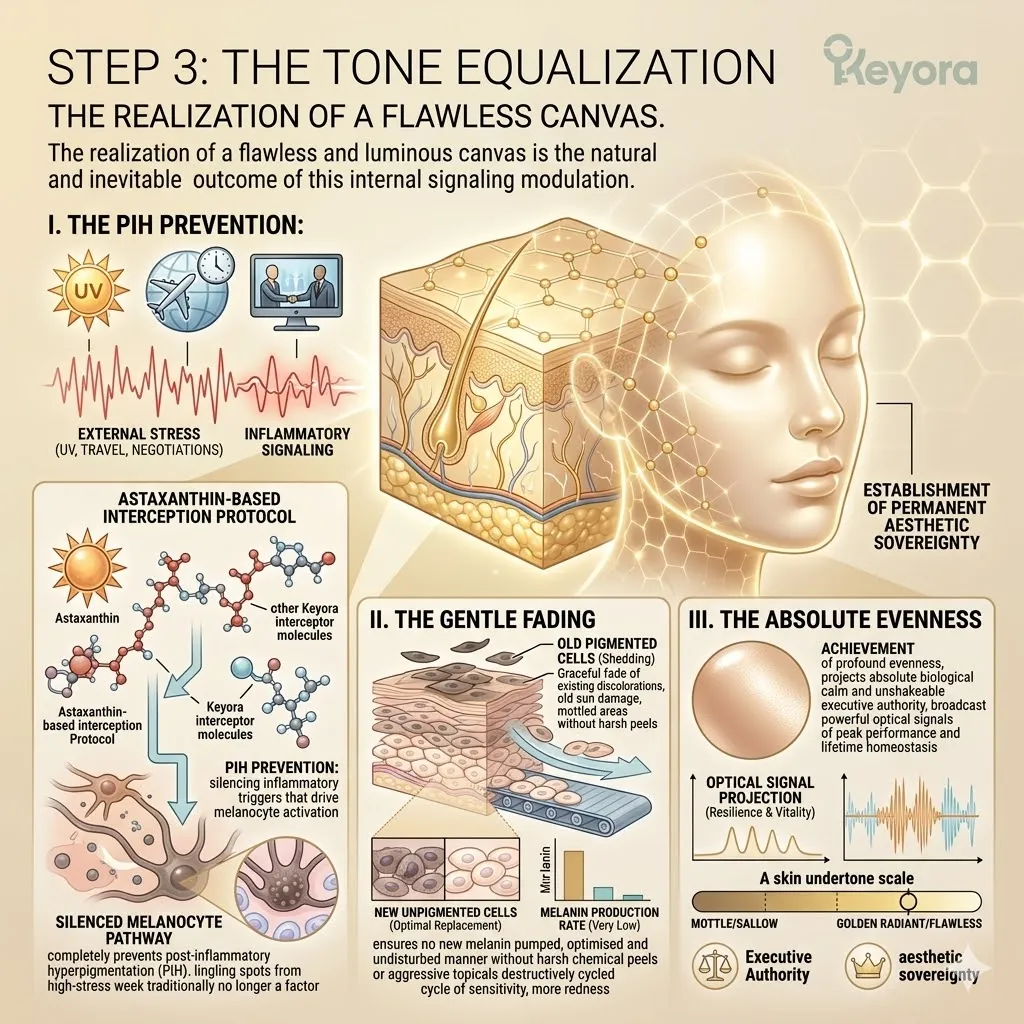 Executing Tone Equalization and PIH Prevention terminates the Neuro-Endocrine Storm to restore the Flawless Canvas and establish absolute aesthetic sovereignty. Executing Tone Equalization and PIH Prevention terminates the Neuro-Endocrine Storm to restore the Flawless Canvas and establish absolute aesthetic sovereignty.