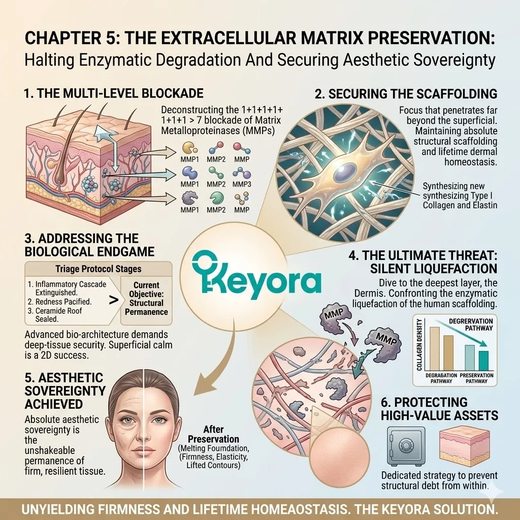 Systemic regulator intervention halts the neuro-endocrine storm by blocking matrix metalloproteinases to secure ATP synthesis and dermal homeostasis. Systemic regulator intervention halts the neuro-endocrine storm by blocking matrix metalloproteinases to secure ATP synthesis and dermal homeostasis.