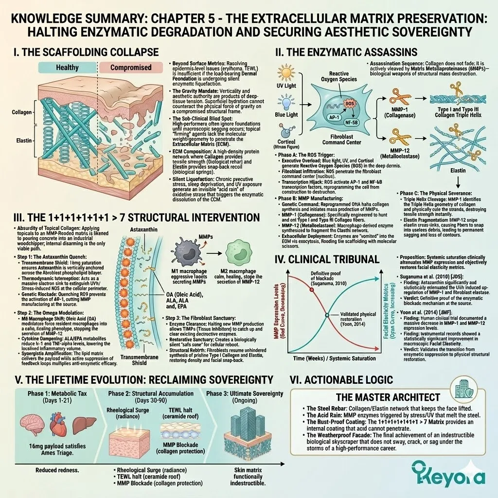 Systemic regulator saturation and 16mg astaxanthin payload attenuate MMP-1 and MMP-12 to secure absolute structural scaffolding and aesthetic sovereignty. Systemic regulator saturation and 16mg astaxanthin payload attenuate MMP-1 and MMP-12 to secure absolute structural scaffolding and aesthetic sovereignty.