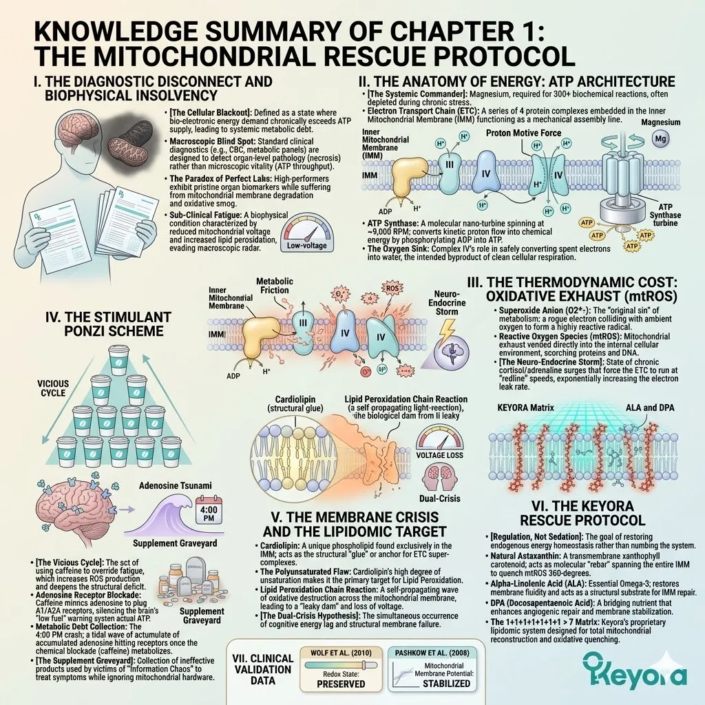 The Mitochondrial Rescue Protocol utilizes high-density lipidomic matrices to quench oxidative exhaust and restore the Four-Drive System for Neurological Sovereignty. The Mitochondrial Rescue Protocol utilizes high-density lipidomic matrices to quench oxidative exhaust and restore the Four-Drive System for Neurological Sovereignty.