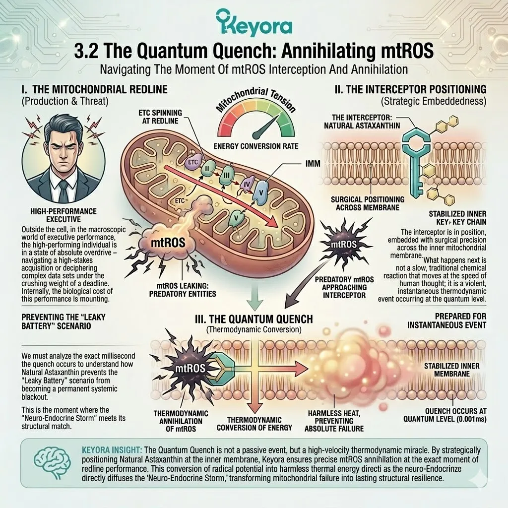 Natural Astaxanthin executes a quantum quench across the mitochondrial membrane to neutralize Superoxide Radicals, sustaining ATP Synthesis and preventing Systemic Regulator failure. Natural Astaxanthin executes a quantum quench across the mitochondrial membrane to neutralize Superoxide Radicals, sustaining ATP Synthesis and preventing Systemic Regulator failure.