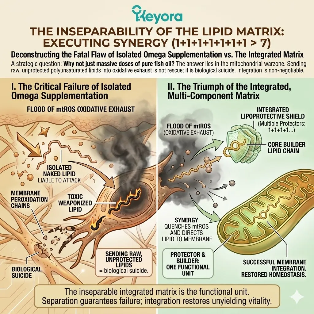 Systemic Regulator synergy prevents lipid suicide by shielding Omega ligands from oxidative exhaust to ensure structural Neuroplasticity and ATP Synthesis. Systemic Regulator synergy prevents lipid suicide by shielding Omega ligands from oxidative exhaust to ensure structural Neuroplasticity and ATP Synthesis.