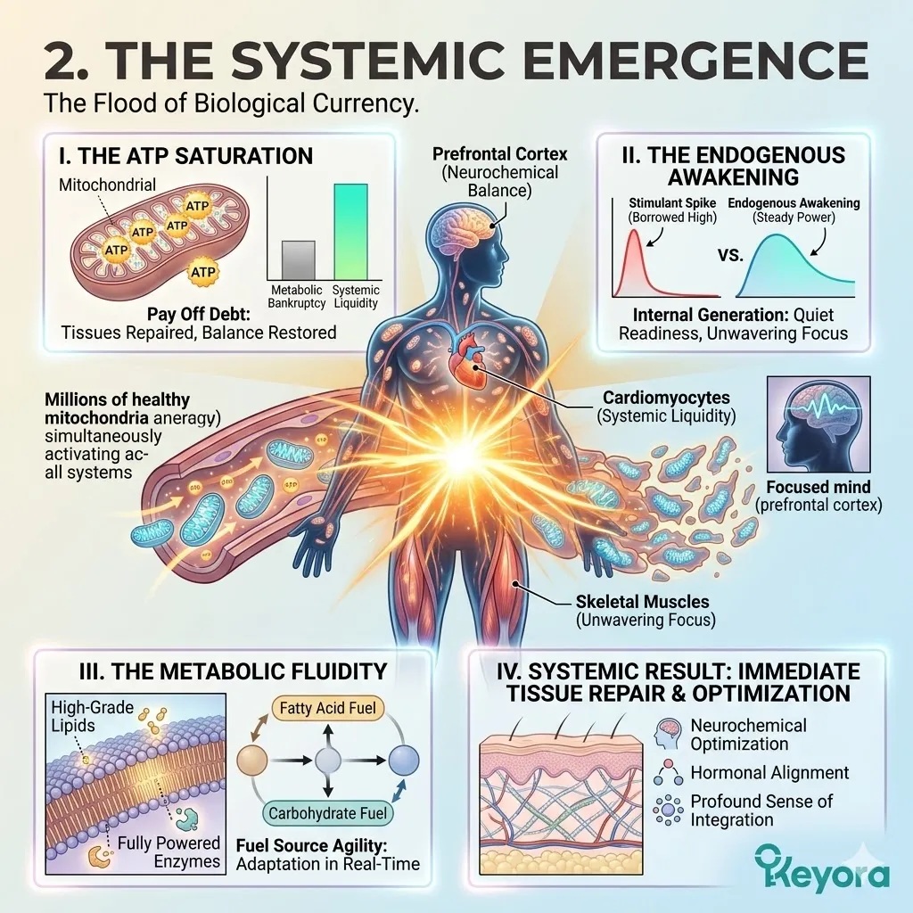 Systemic ATP Saturation restores metabolic liquidity through the Four-Drive System, activating the Systemic Regulator to ensure Neurological Sovereignty. Systemic ATP Saturation restores metabolic liquidity through the Four-Drive System, activating the Systemic Regulator to ensure Neurological Sovereignty.