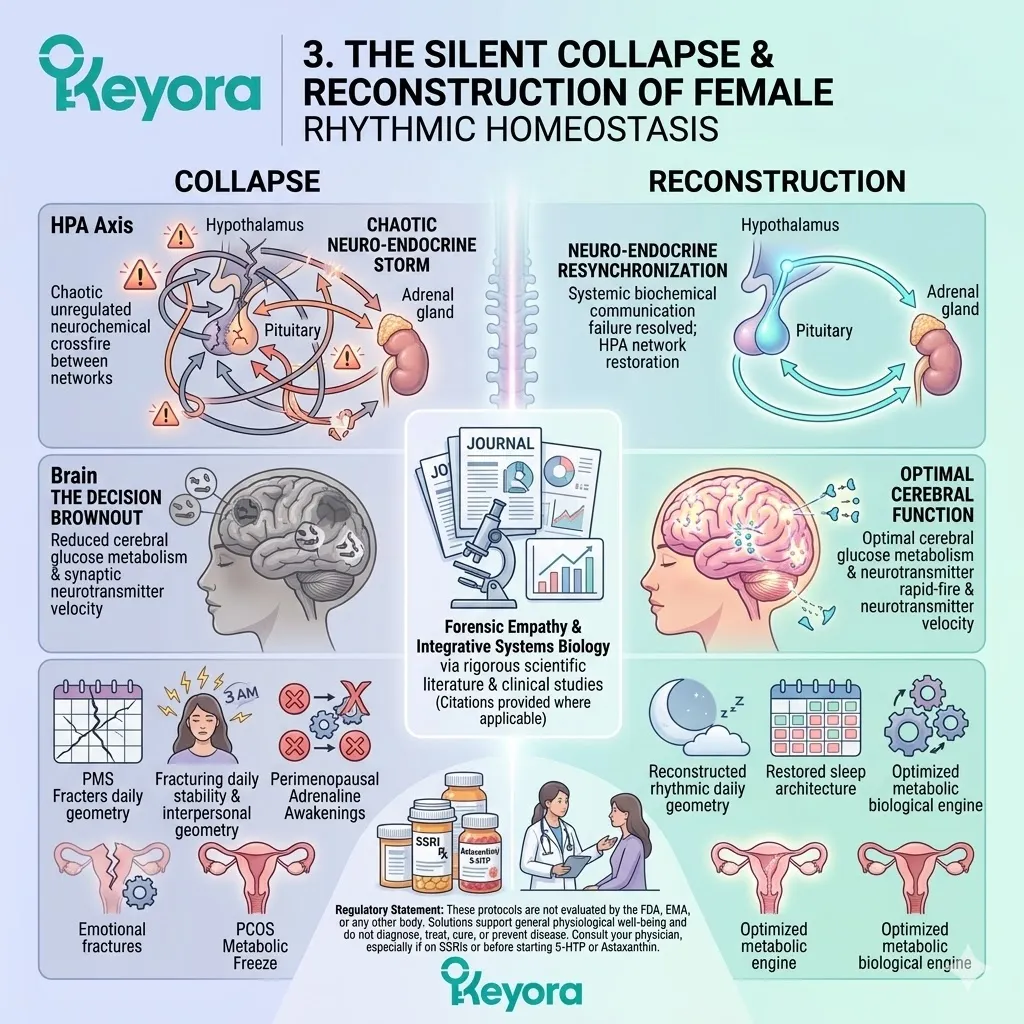 Keyora NEVM architecture reconstruction reversing the Neuro-Endocrine Storm and Decision Brownout through ATP Synthesis for absolute neurological sovereignty. Keyora NEVM architecture reconstruction reversing the Neuro-Endocrine Storm and Decision Brownout through ATP Synthesis for absolute neurological sovereignty.