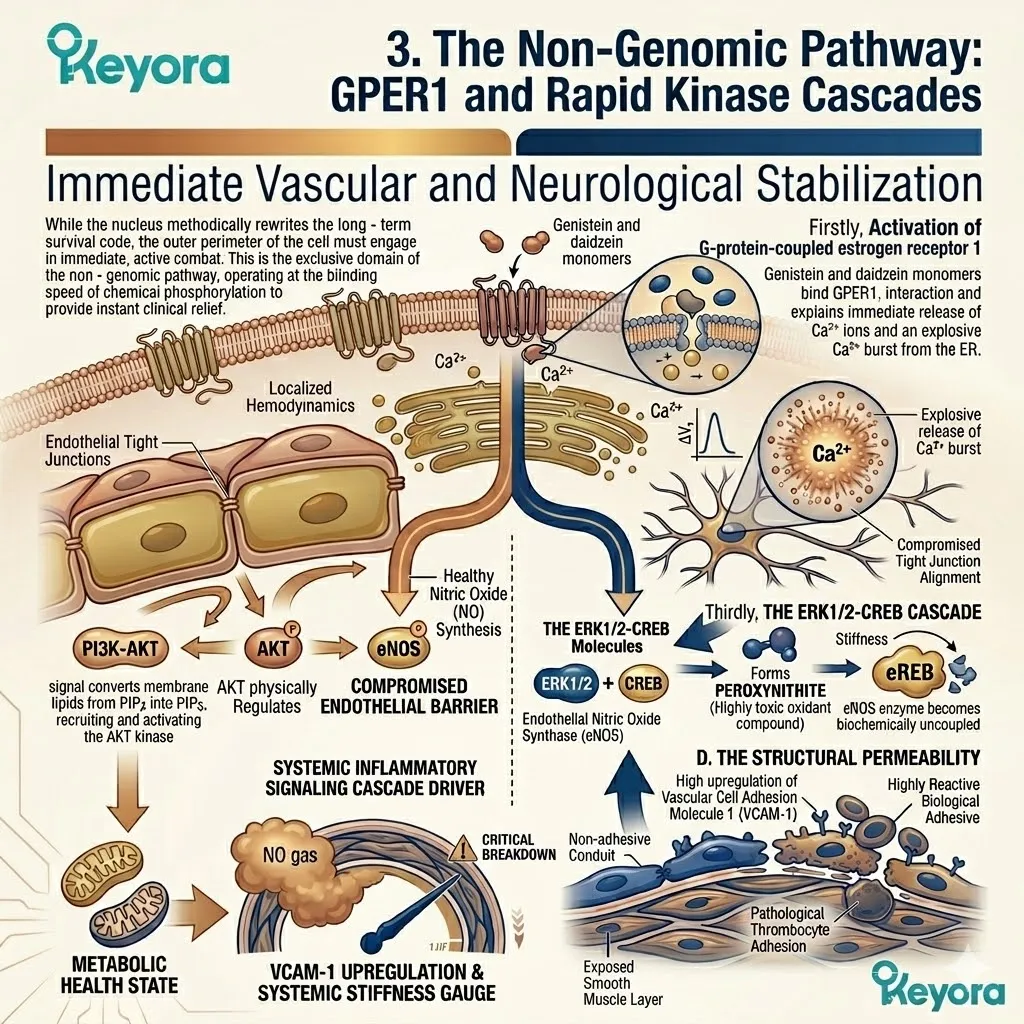 GPER1 activation ignites PI3K-AKT cascades for immediate systemic regulator triage and synaptic stabilization against the neuro-endocrine storm. GPER1 activation ignites PI3K-AKT cascades for immediate systemic regulator triage and synaptic stabilization against the neuro-endocrine storm.