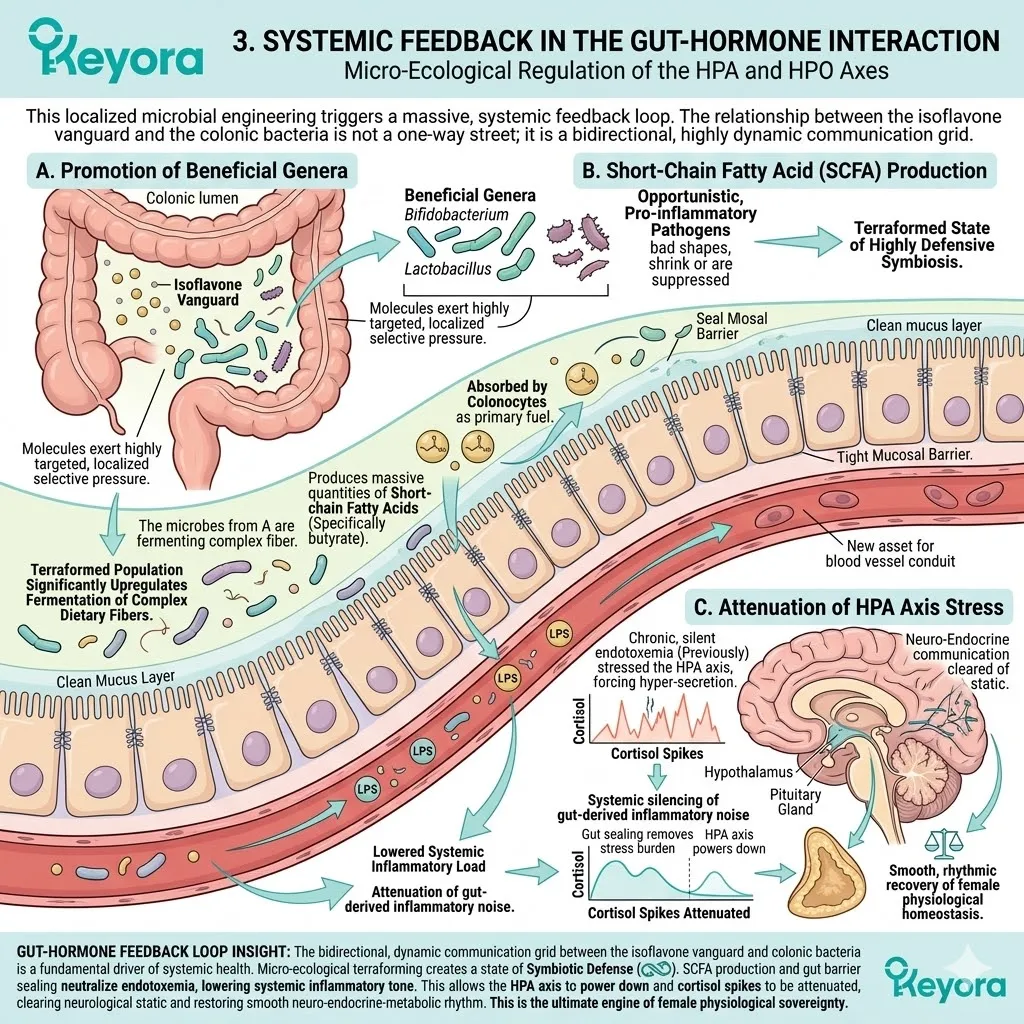 Microbiome terraforming seals the gut barrier for ATP synthesis and cortisol regulation via Keyora systemic regulator neuro-endocrine storm control. Microbiome terraforming seals the gut barrier for ATP synthesis and cortisol regulation via Keyora systemic regulator neuro-endocrine storm control.