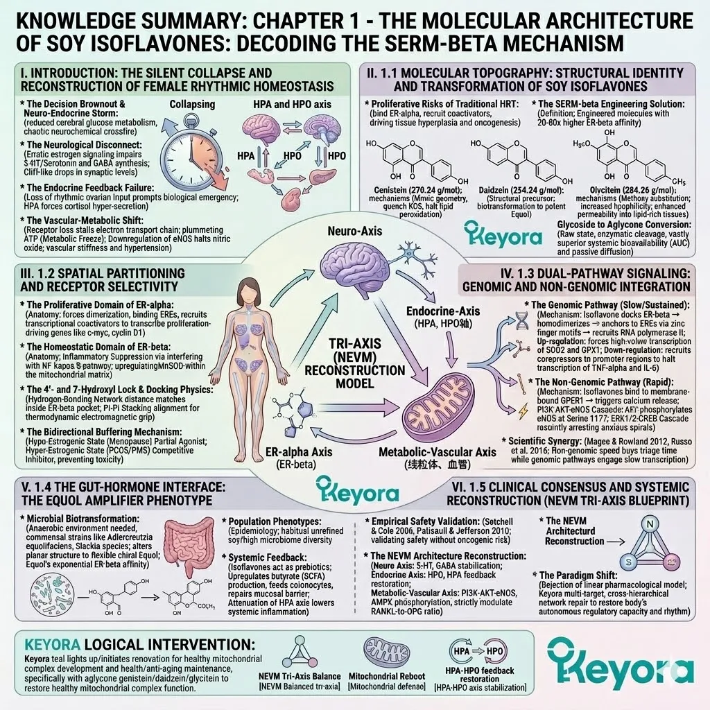 ER-beta selectivity and the equol amplifier synchronize the NEVM tri-axis to resolve neuro-endocrine storms for systemic regulator energy activation. ER-beta selectivity and the equol amplifier synchronize the NEVM tri-axis to resolve neuro-endocrine storms for systemic regulator energy activation.
