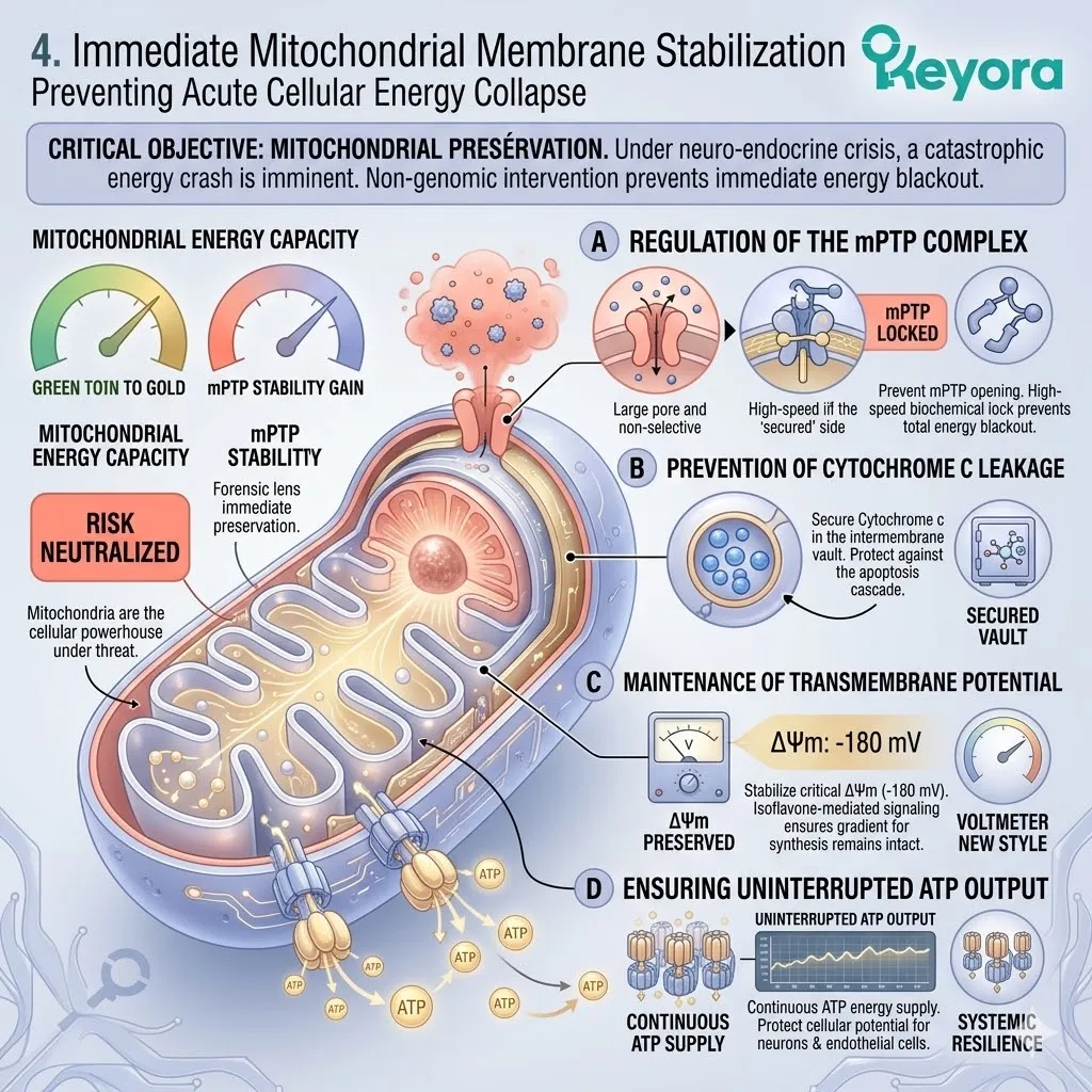 mPTP regulation secures ATP Synthesis to halt the Neuro-Endocrine Storm, achieving sovereignty via the Four-Drive Systemic Regulator. mPTP regulation secures ATP Synthesis to halt the Neuro-Endocrine Storm, achieving sovereignty via the Four-Drive Systemic Regulator.