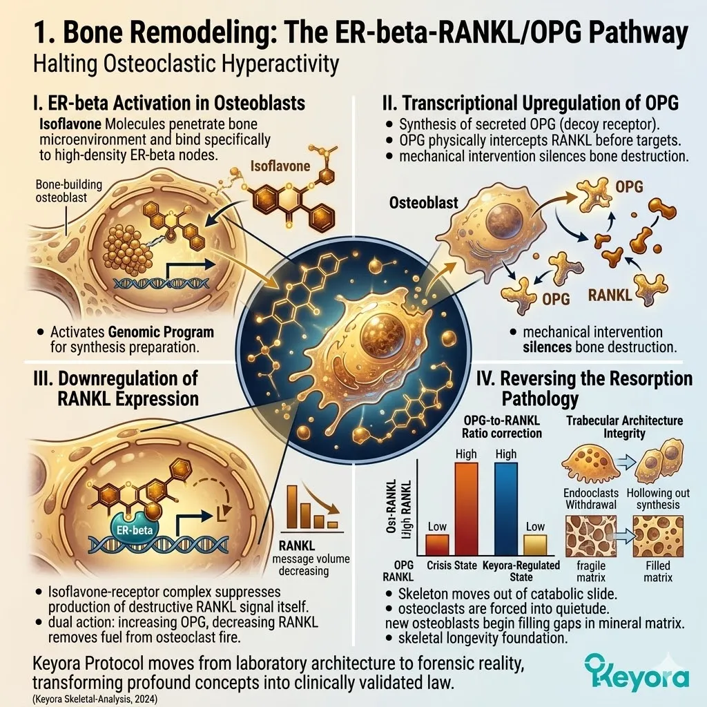 Keyora Systemic Regulator activates OPG to halt osteoclastic hyperactivity, neutralizing the Neuro-Endocrine Storm for absolute structural sovereignty. Keyora Systemic Regulator activates OPG to halt osteoclastic hyperactivity, neutralizing the Neuro-Endocrine Storm for absolute structural sovereignty.