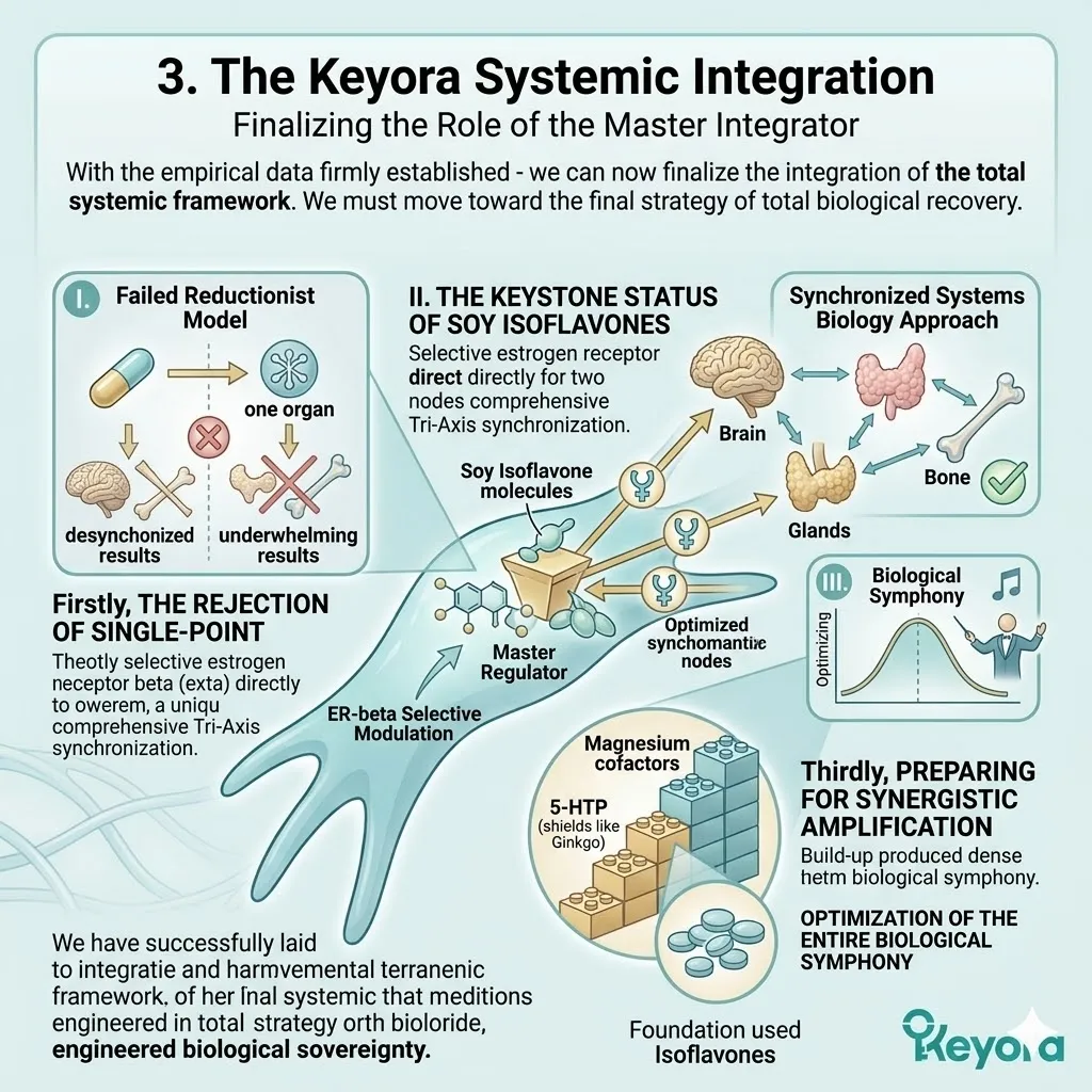 Keyora Systemic Regulator orchestrates NEVM axis recovery via selective modulation, neutralizing the Neuro-Endocrine Storm for biological sovereignty. Keyora Systemic Regulator orchestrates NEVM axis recovery via selective modulation, neutralizing the Neuro-Endocrine Storm for biological sovereignty.