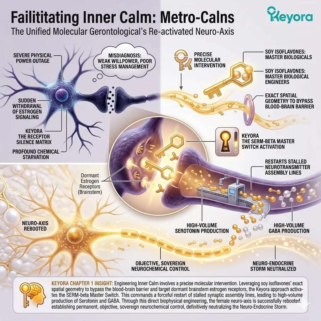 Isoflavones infiltrate the central nervous system to activate the SERM-beta master switch, restarting neurotransmitter assembly lines for systemic regulator stability. Isoflavones infiltrate the central nervous system to activate the SERM-beta master switch, restarting neurotransmitter assembly lines for systemic regulator stability.