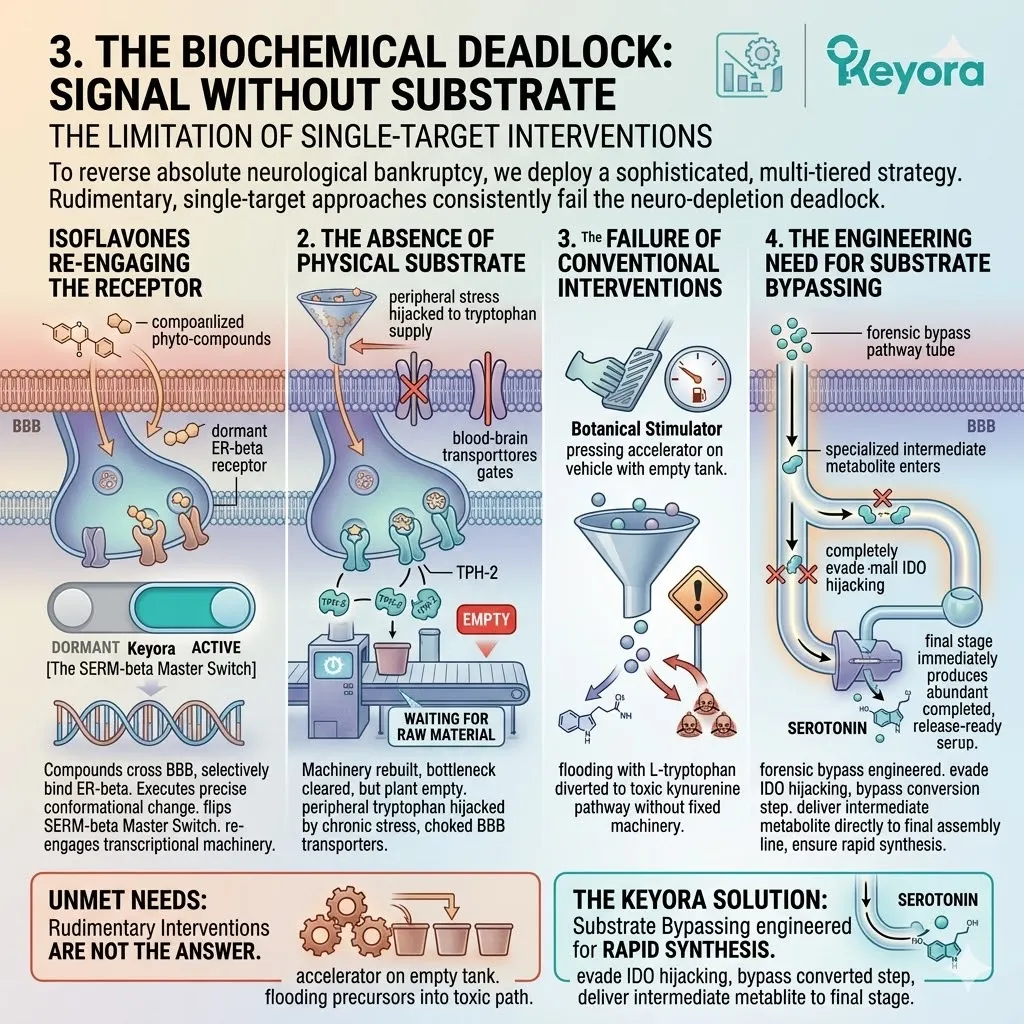 Keyora flips the SERM-beta master switch to break the biochemical deadlock, clearing the synaptic void for absolute neurological sovereignty. Keyora flips the SERM-beta master switch to break the biochemical deadlock, clearing the synaptic void for absolute neurological sovereignty.