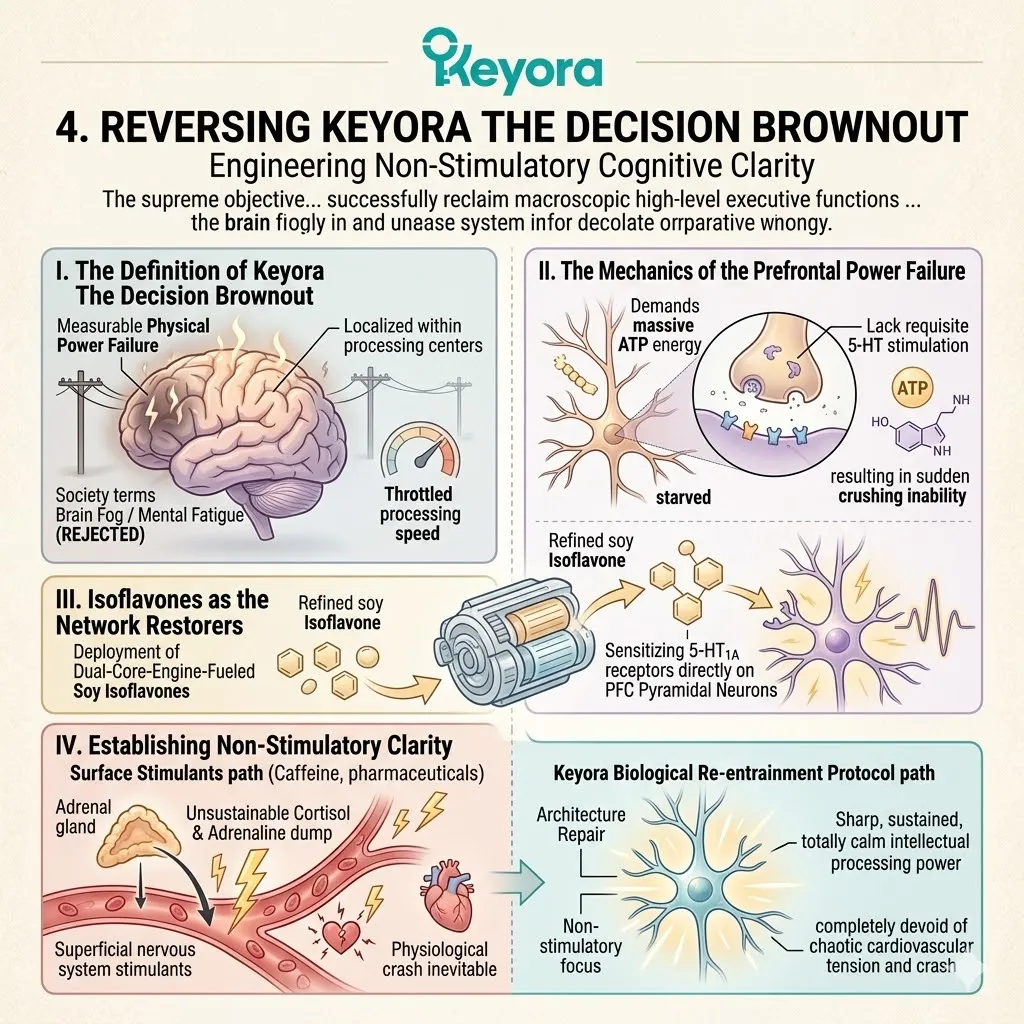Keyora sensitizes 5-HT1A receptors on prefrontal pyramidal neurons, reversing the decision brownout to establish absolute neurological sovereignty. Keyora sensitizes 5-HT1A receptors on prefrontal pyramidal neurons, reversing the decision brownout to establish absolute neurological sovereignty.