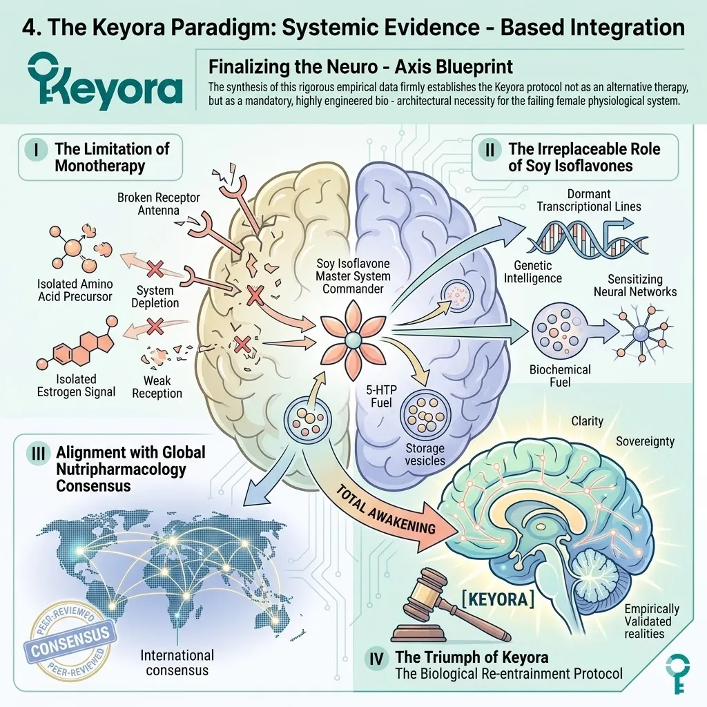 Keyora dual-core integration fuses isoflavone genetic intelligence with 5-HTP fuel to awaken the neuro-axis, securing absolute sovereignty. Keyora dual-core integration fuses isoflavone genetic intelligence with 5-HTP fuel to awaken the neuro-axis, securing absolute sovereignty.