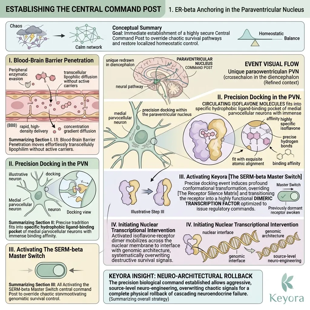 Keyora activates the SERM-beta Master Switch via PVN anchoring, overriding the Receptor Silence Matrix to claim absolute neurological sovereignty. Keyora activates the SERM-beta Master Switch via PVN anchoring, overriding the Receptor Silence Matrix to claim absolute neurological sovereignty.