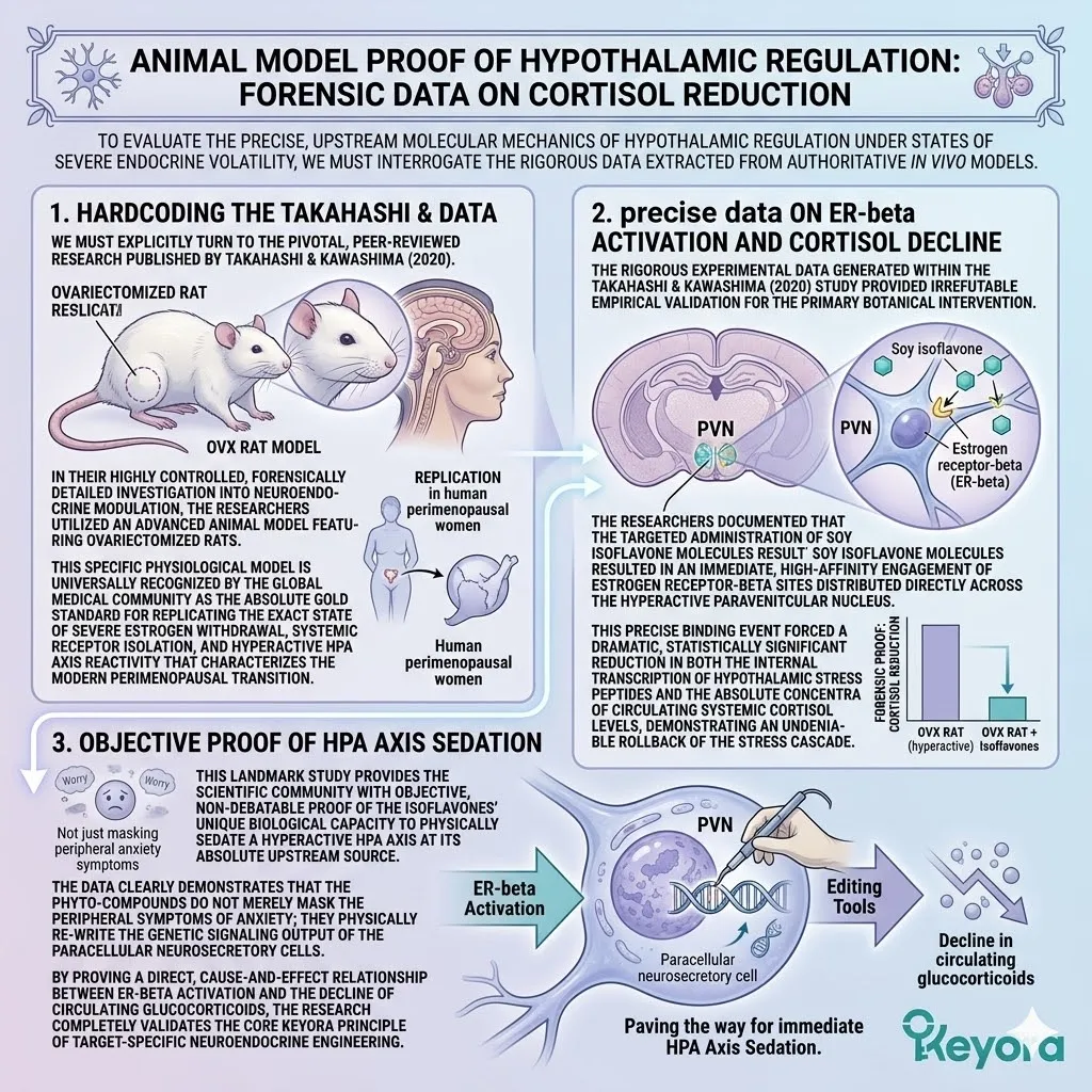 Keyora drives ER-beta activation to enforce Cortisol Regulation, quelling the Neuro-Endocrine Storm to achieve absolute neurological sovereignty. Keyora drives ER-beta activation to enforce Cortisol Regulation, quelling the Neuro-Endocrine Storm to achieve absolute neurological sovereignty.