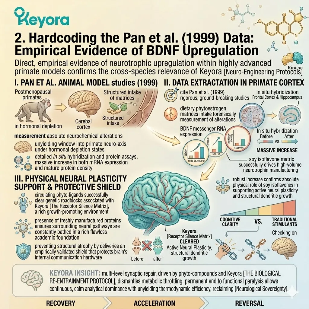 Keyora acts as a Systemic Regulator of BDNF upregulation, bypassing the Receptor Silence Matrix to command permanent neurological sovereignty. Keyora acts as a Systemic Regulator of BDNF upregulation, bypassing the Receptor Silence Matrix to command permanent neurological sovereignty.